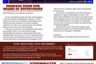 2025 Digital Township Newsletter Now Available!